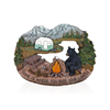 Wall Signs for Home Decor Family - Black Bear Decor Rustic Home Decorative Sign - Bear Decorations for Cabin Decorative Wall Plaques - Wildlife Decor (Home is Where You Park Your Camper, 11.75