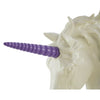 Pine Ridge Interchangeable Mystical Purple Unicorn Horn Only - Head is Not Included - Beautifully Hand Painted and Crafted Durable Light-weight Polyresin Great For Arts and Crafts