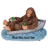 Bigfoot Sasquatch Boat Hair Don't Care Tabletop Figurine Home Decor