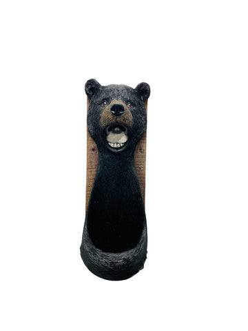 Pine Ridge Hanging Bear Bottle Opener - Wall Mounted Soda Cap Opener, Beer Bottle Opener Wall Mounted