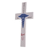 Pine Ridge Large Nursing Is A Work Of Heart Hanging Cross Home Decor, Wall Crosses for Church And Office, Cross with Inspirational Word Phrases- 12.25