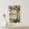 Rustic Faux Deer Antler and Hooves Tracks Duplex Receptacle Electrical Outlet Cover