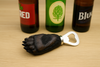 Pine Ridge Beer Bottle Opener Black Bear Paw Grip Wildlife Fancy Kitchen Accessories - Stainless Steel Handheld Opener Home Decor Gift