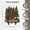 Pine Ridge Big Foot Sasquatch Wall Art and Tabletop Home Decor - 8