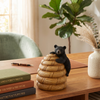 Pine Ridge Black Bear on Honeycomb Desk Light