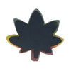 PolyPlus Rasta Pot Weed Leaf Shape Green, Yellow, and Red Pot Cigarette Ashtray for Outdoors and Indoors Use - Modern Home Decor Tabletop Ash tray for Smokers - Nice Gift for Men and Women