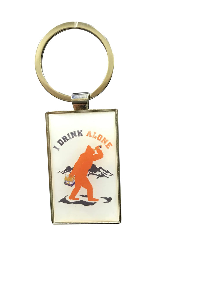 BIGFOOT ALLOY KEYCHAIN