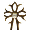 Pine Ridge Deer Antler Sheds Wall Hanging Cross Inscribed 