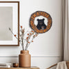 Pine Ridge Black Bear I'M A Bear Until I Have My Coffee Wall Art Home Decor, Modern Wildlife Animal Wall Hanging