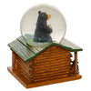 Pine Ridge Bear Snow Globe - Cabin Themed Novelty Snow Globe, Rustic Globe With Black Bears, Figurine For Home Decor