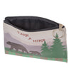 Pine Ridge Black Bear Coin Purse Wallet, Take A Hike Women's Travel Pouch Wallet, Rustic Hunting Bears Design Wallets