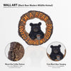 Pine Ridge Black Bear I'M A Bear Until I Have My Coffee Wall Art Home Decor, Modern Wildlife Animal Wall Hanging