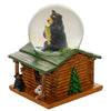 Pine Ridge Bear Snow Globe - Cabin Themed Novelty Snow Globe, Rustic Globe With Black Bears, Figurine For Home Decor