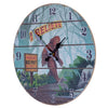Pine Ridge Bigfoot Clock - Rustic Wall Decor Clock, For Bedroom, Kitchen, Office Or Living Room