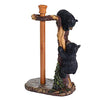 Paper Towel Holder For Kitchen Counter - Black Bear Decor For Home Counter Top Paper Towel Holder - Bear Decoration Table Paper Towel Holder - Country Cabin Decor Gifts