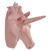 Pink Unicorn Head Wall Mounted Sculpture Decoration