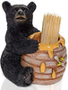 BEAR HONEY POT TOOTHPICK HOLDER