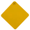 Pine Ridge Bear Silhouette Yellow Caution Sign - Reflective Animal Road Signage, Safety Warning for Indoor and Outdoor 9”