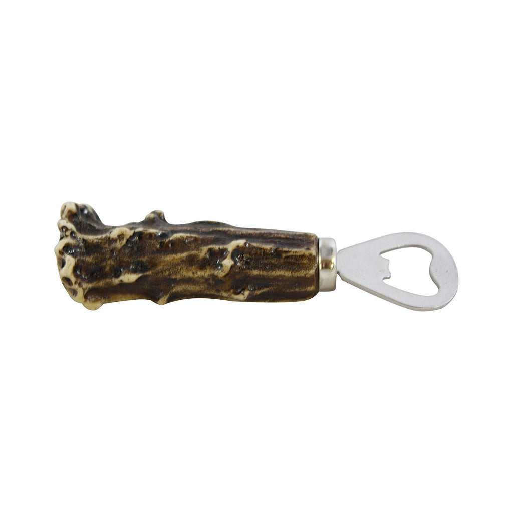 Magnetic Bottle Opener Deer Antler Handle - Faux Antlers Beautifully Hand Painted and Crafted Sticks to Fridge Opener For Nature and Wildlife Lovers, Hunters and Outdoorsman
