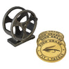 Fishing Lure Coaster with Fishing Reel