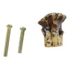 Pine Ridge Antler Drawer / Cabinet Knobs (Pack of 12) Knob Pulls with Screws. Antler Decor