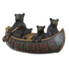 Welcome Bears in Canoe Wall Plaque