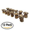 Pine Ridge Antler Drawer / Cabinet Knobs (Pack of 12) Knob Pulls with Screws. Antler Decor