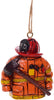 Pine Ridge Firefighter Christmas Tree Ornaments Home Decor, 4 Pieces Assorted Fire Accessories Hanging Decoration