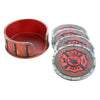 Fire Department Coaster Set - 4 Coasters Fireman Fire Fighter Gift