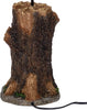 BLACK BEAR IN LOG LAMP