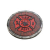 Fire Department Coaster Set - 4 Coasters Fireman Fire Fighter Gift
