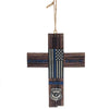 4 X 6 Police Flag Cross