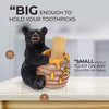 BEAR HONEY POT TOOTHPICK HOLDER