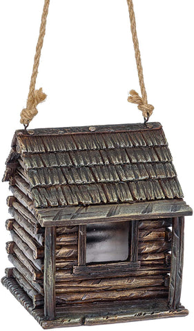 Cabin Bird House