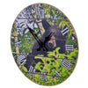 MDF CLOCK (Bear in Tree Print)