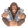 Bigfoot Sasquatch Salt and Pepper Shaker Holder Caddy Condiments
