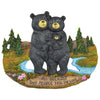 Black Bear Home Gifts for Family - Country Decorations for Home Decor Family Signs - Black Bear Wall Decorations Bear Themed Gifts Wall Art Plaque - All Because Two People Fell In Love