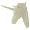 White Unicorn Head Wall Mounted Sculpture Decoration