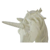 White Unicorn Head Wall Mounted Sculpture Decoration